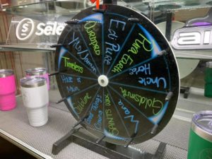 spin the wheel at tucson saints and win
