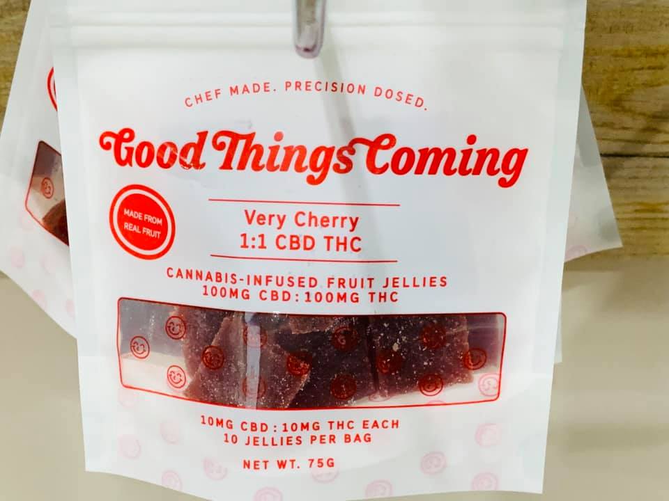 good things coming very cherry edibles