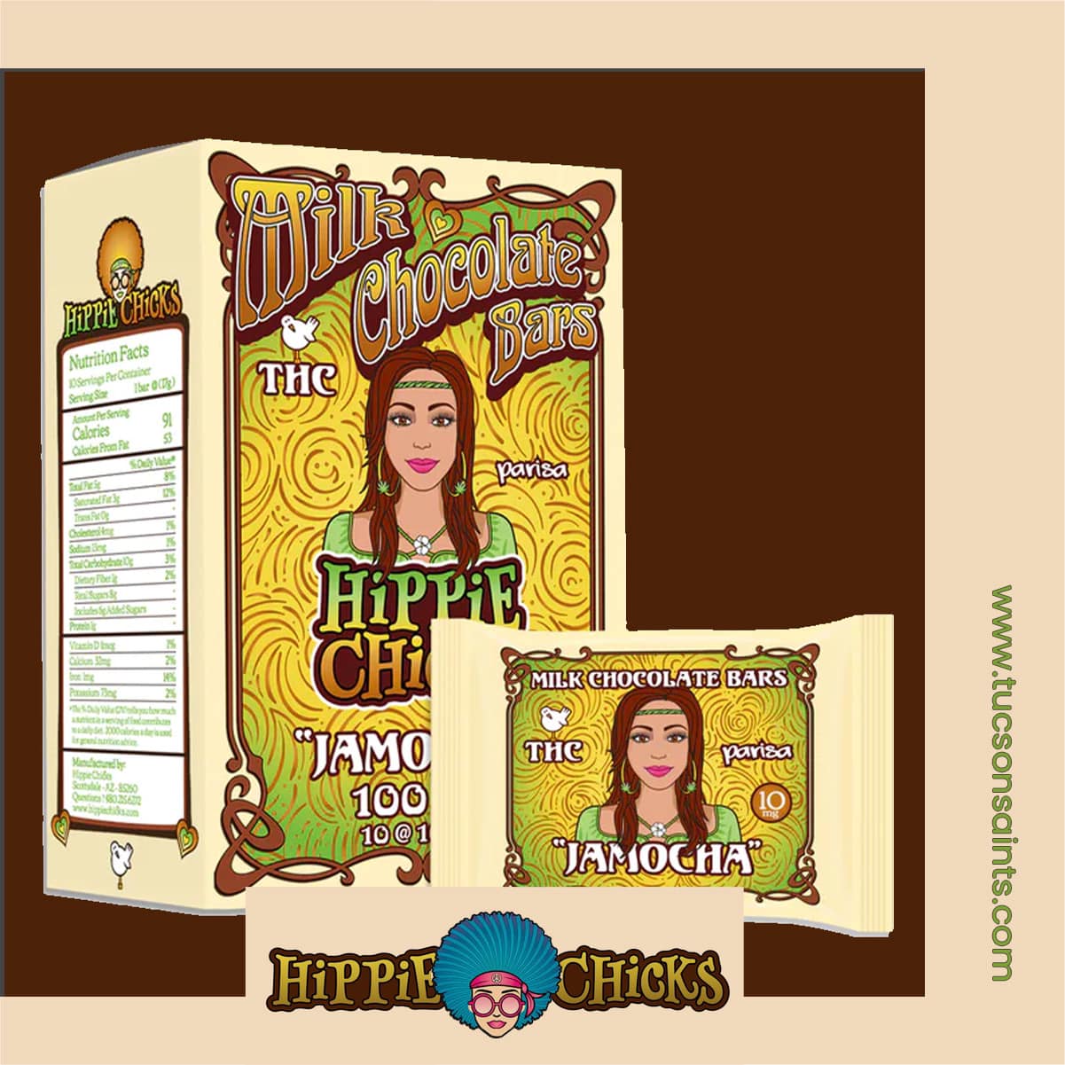Hippie Chicks edibles tucson dispensary Jamocha