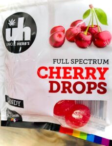uncle herbs full spectrum cherry drops edibles dispensary